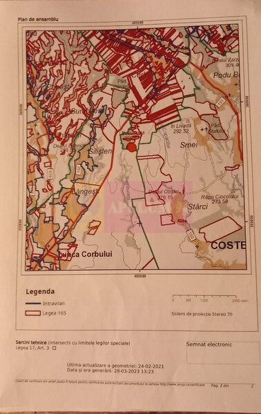 9,4 ha teren langa DEx12 Pitesti | 2,85 €/mp | loturi sau pachet